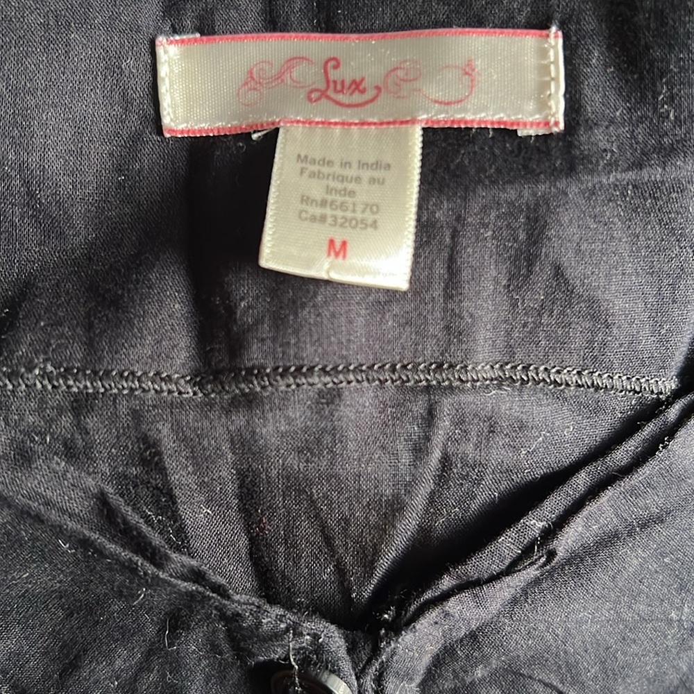 UO Lux sheer handkerchief button up tank - Picture 5 of 5
